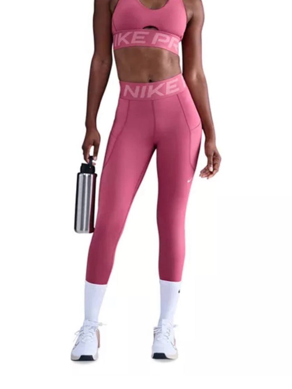 Nike Pro High-Waist Side Pocket Leggings
